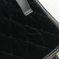 Impuntu Velluto Corsaire Black Velvet×Calf Leather 180/Bインプントゥ ヴェルート コルセア ブラック ベルベット×カーフレザー 180/B