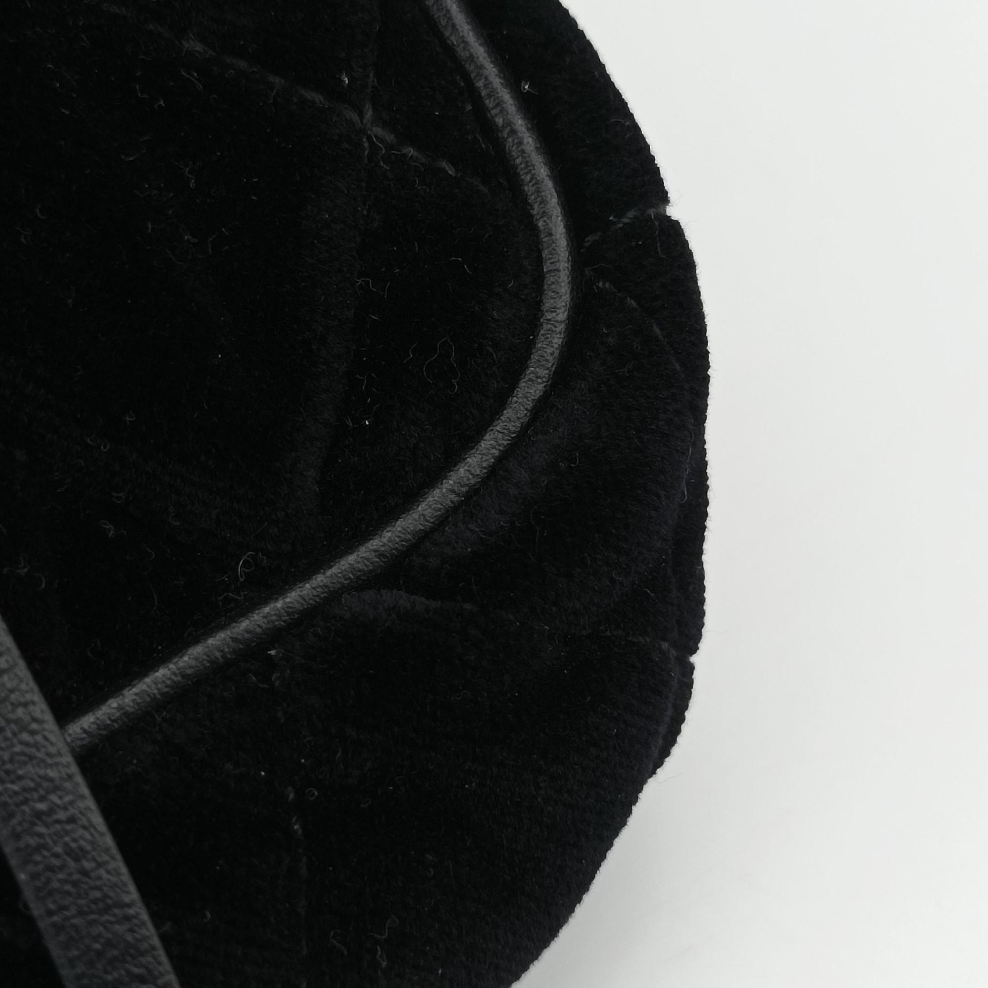 Impuntu Velluto Corsaire Black Velvet×Calf Leather 180/Bインプントゥ ヴェルート コルセア ブラック ベルベット×カーフレザー 180/B