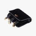 Impuntu Velluto Corsaire Black Velvet×Calf Leather 180/Bインプントゥ ヴェルート コルセア ブラック ベルベット×カーフレザー 180/B