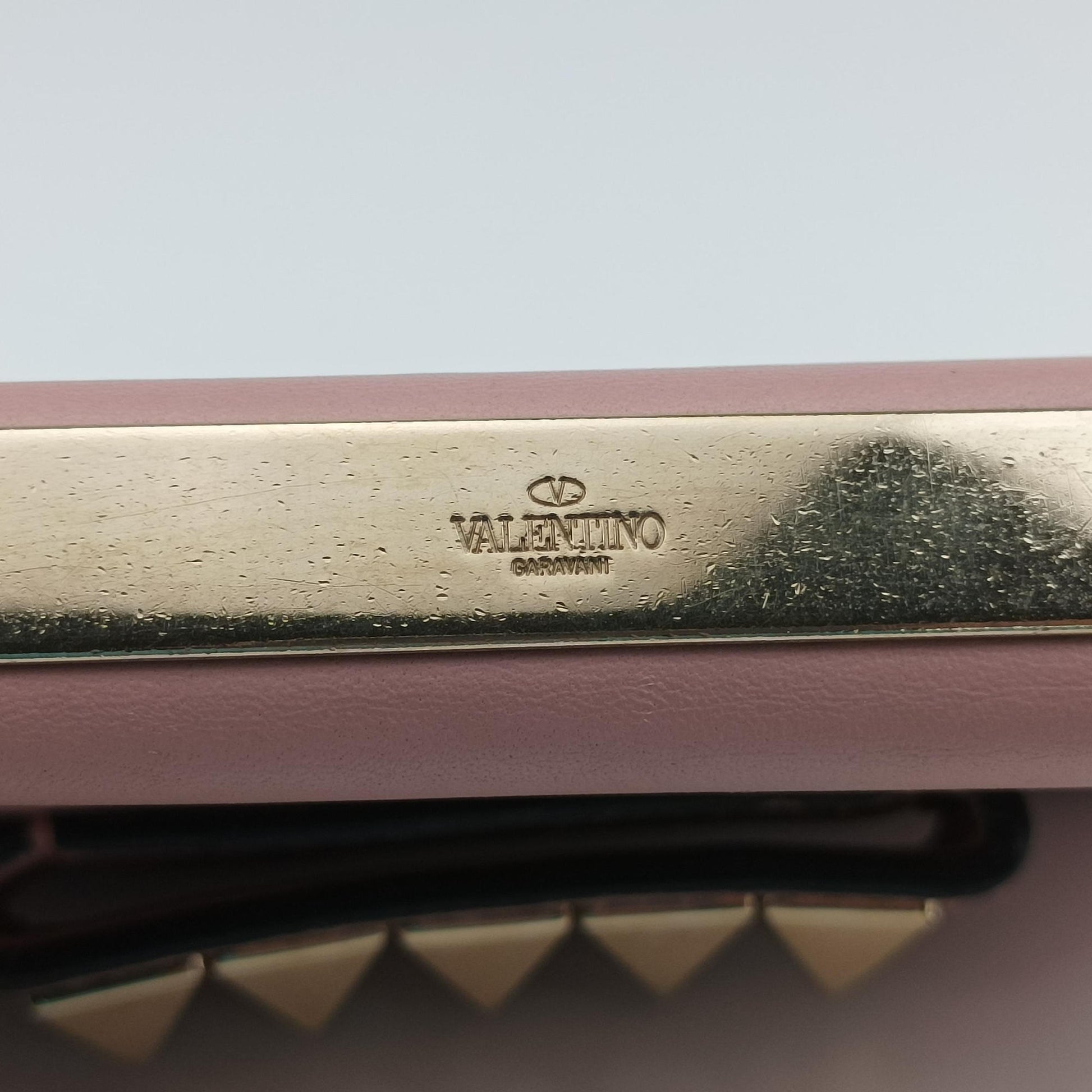 Rockstud Va Va Voom  Pink Leather BUF9751ロックスタッズ ヴァ ヴァ ヴーム ピンク レザー BUF9751