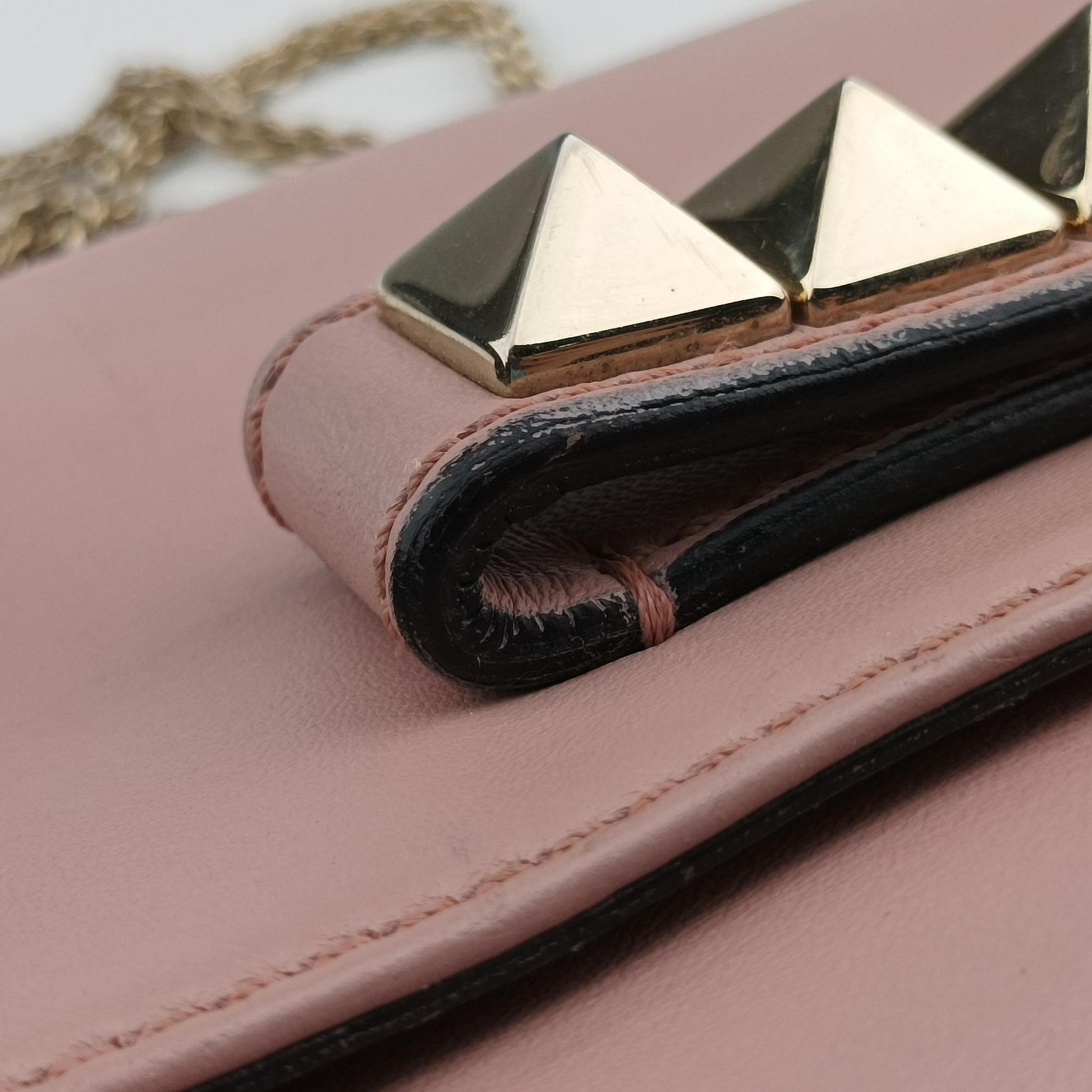 Rockstud Va Va Voom  Pink Leather BUF9751ロックスタッズ ヴァ ヴァ ヴーム ピンク レザー BUF9751