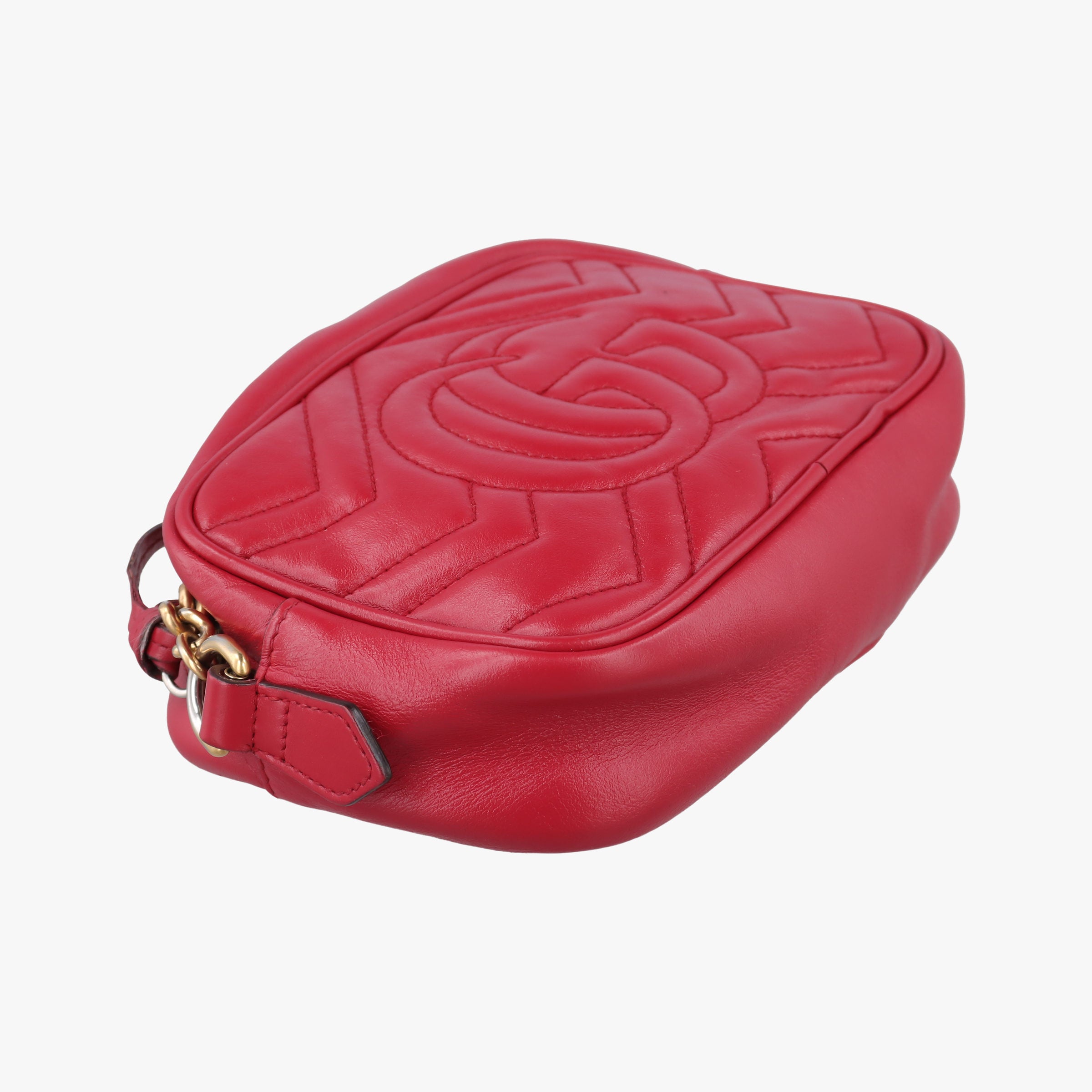 GG Marmont Red Leather 448065 A022764301GGマーモント レッド レザー 448065 A022764301