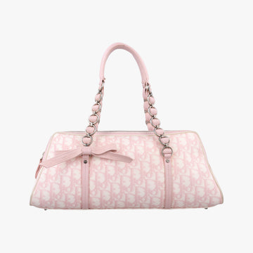Romantic Trotter Pink pvc coated canvas×Leather 05-BO-0086ロマンティックトロッター ピンク pvcコーティングキャンバス×レザー 05-BO-0086