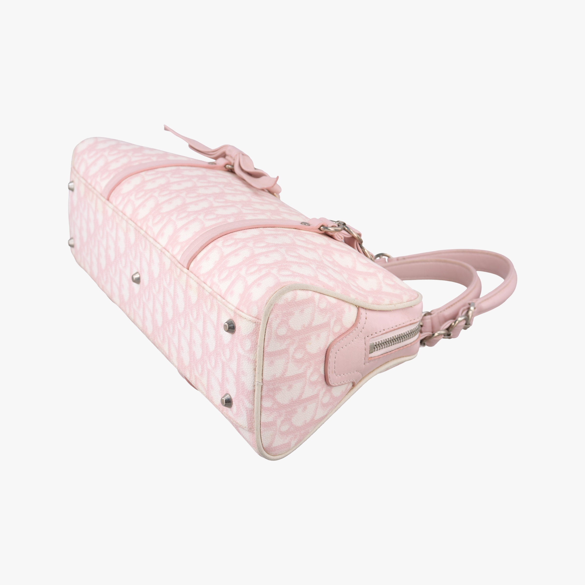 Romantic Trotter Pink pvc coated canvas×Leather 05-BO-0086ロマンティックトロッター ピンク pvcコーティングキャンバス×レザー 05-BO-0086