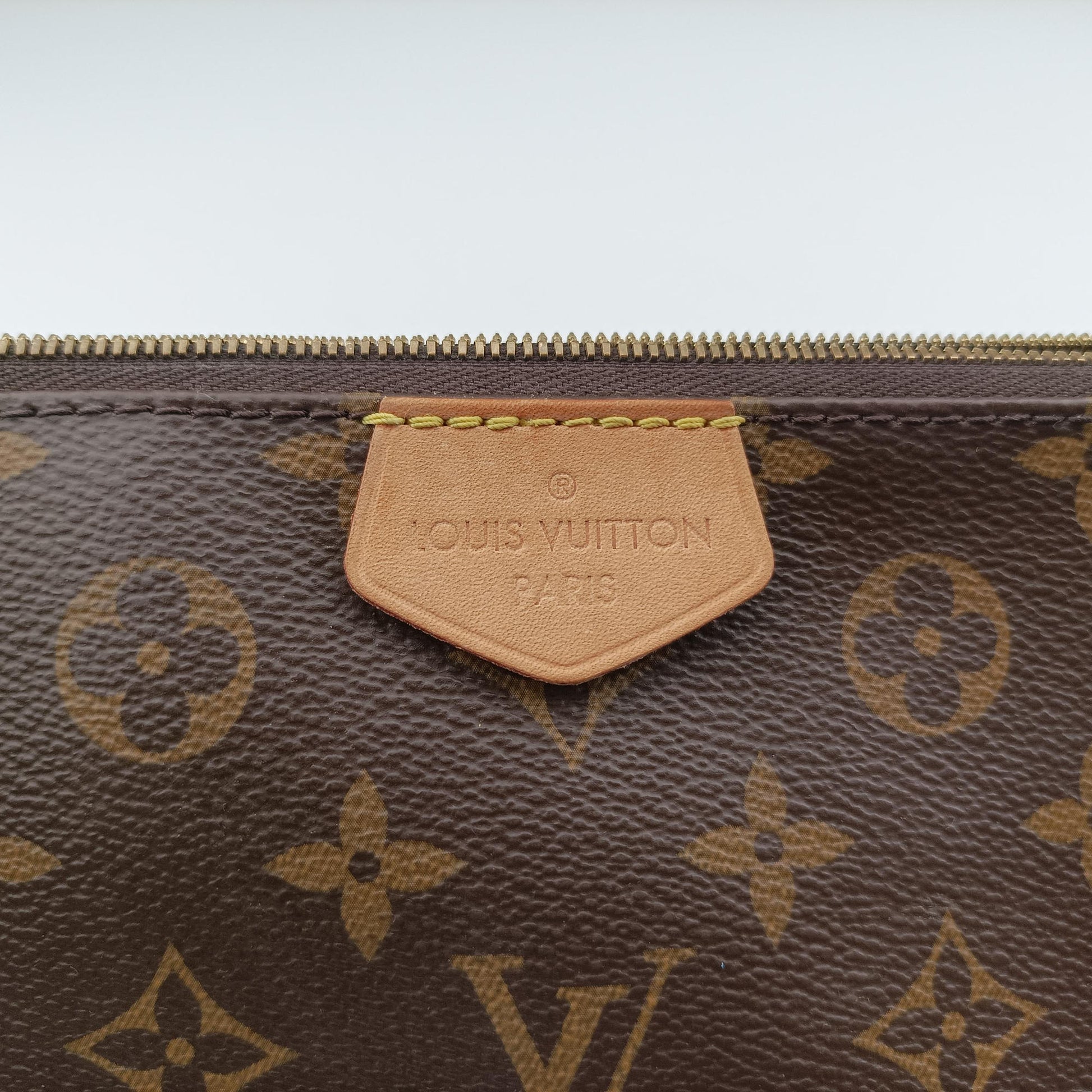 MULTI POCHETTE ACCESSOIRES MARRON×khaki Monogram Canvas M44840 DR3260ミュルティポシェットアクセソワール マロン×カーキ モノグラムキャンバス M44840 DR3260