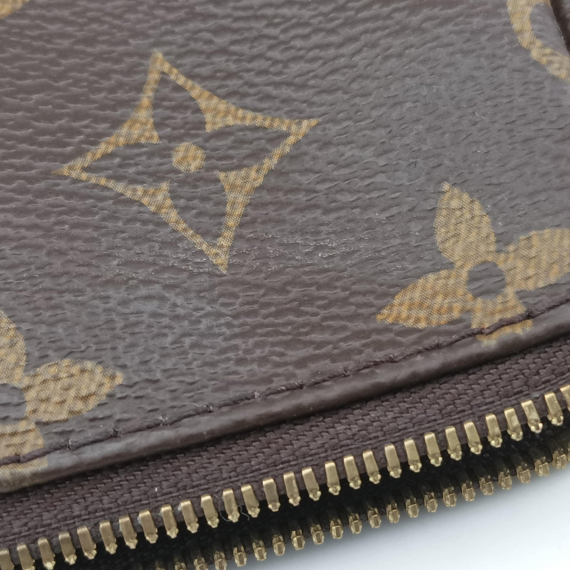 MULTI POCHETTE ACCESSOIRES MARRON×khaki Monogram Canvas M44840 DR3260ミュルティポシェットアクセソワール マロン×カーキ モノグラムキャンバス M44840 DR3260