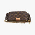 MULTI POCHETTE ACCESSOIRES MARRON×khaki Monogram Canvas M44840 DR3260ミュルティポシェットアクセソワール マロン×カーキ モノグラムキャンバス M44840 DR3260