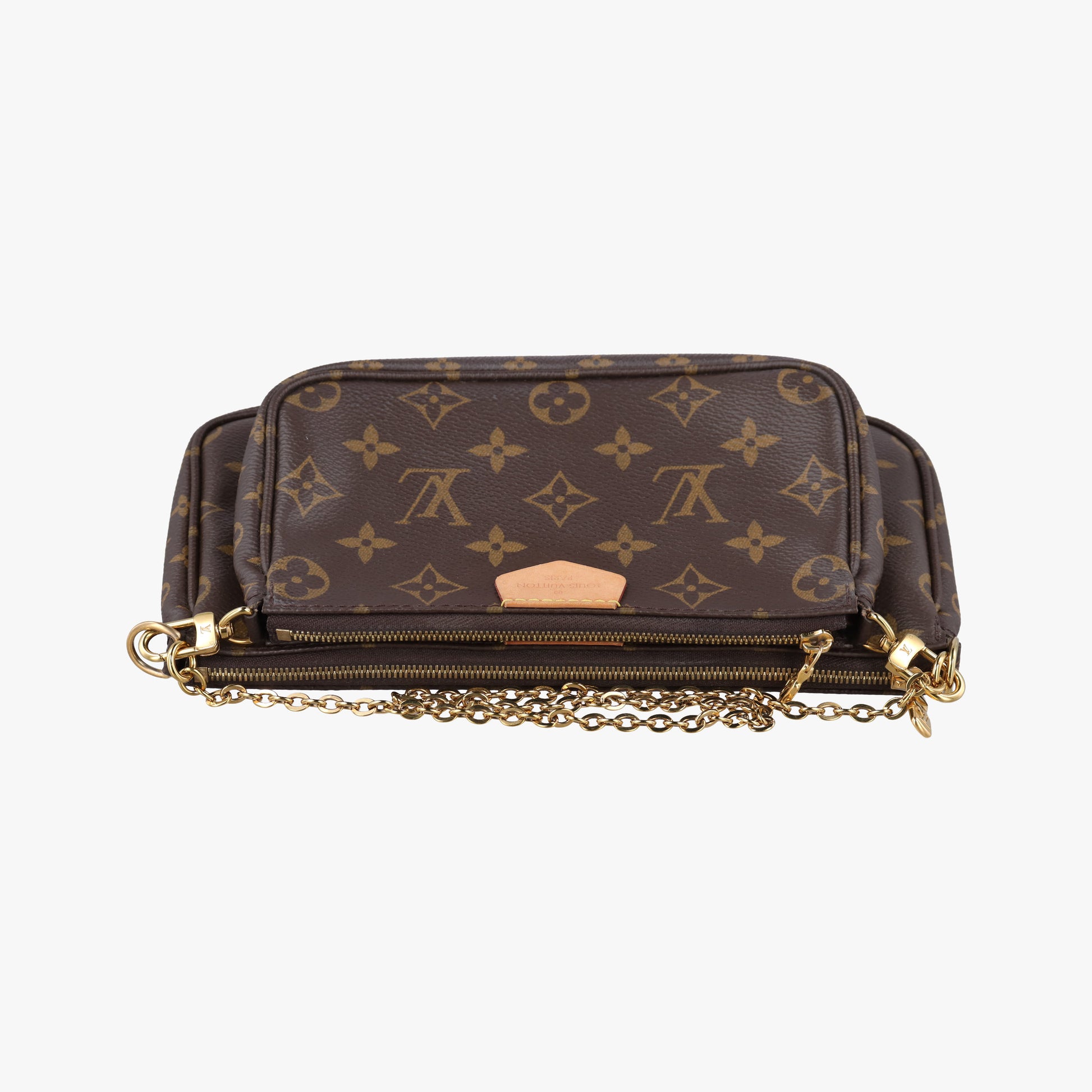 MULTI POCHETTE ACCESSOIRES MARRON×khaki Monogram Canvas M44840 DR3260ミュルティポシェットアクセソワール マロン×カーキ モノグラムキャンバス M44840 DR3260