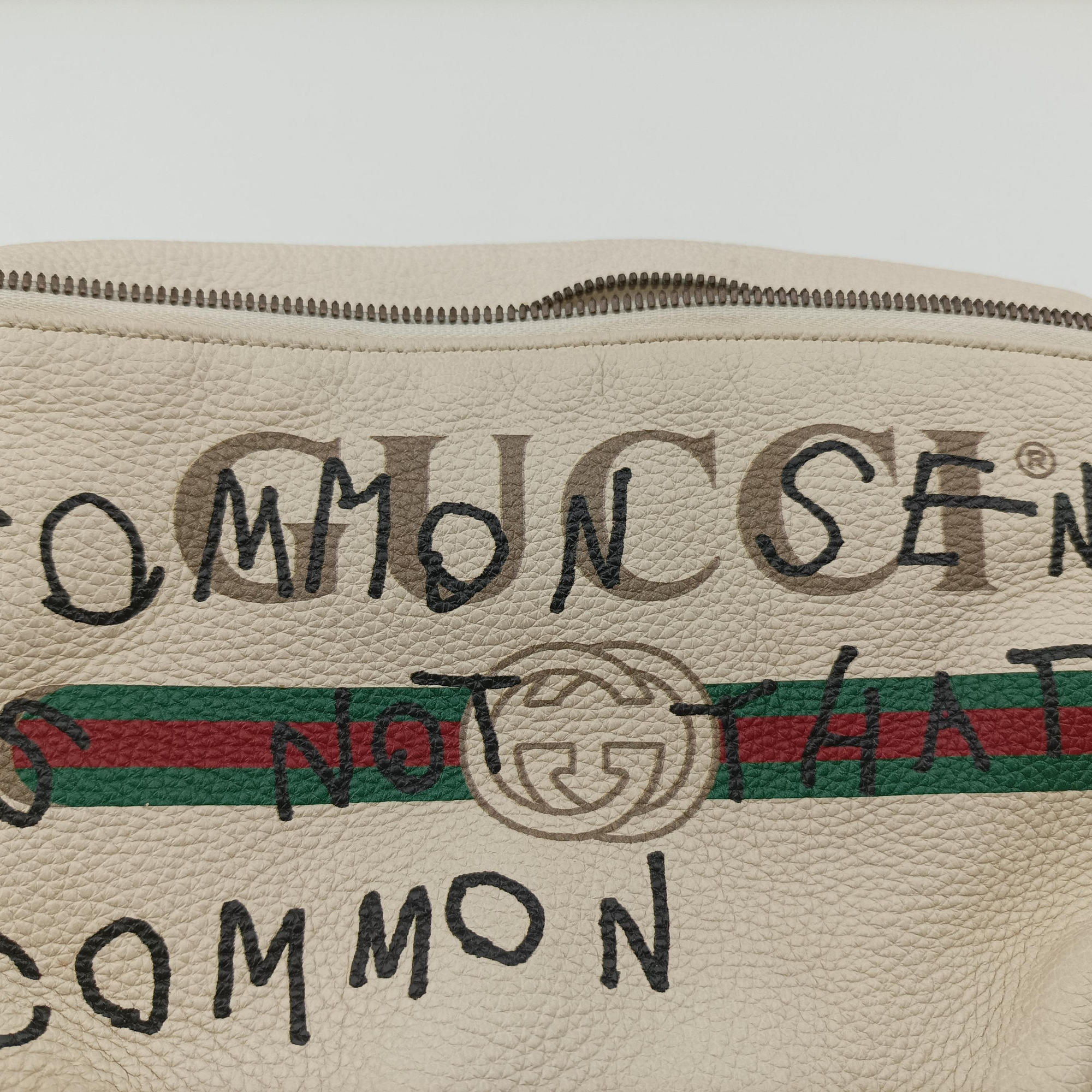 Print White Leather 493869 A022595864グッチプリント ホワイト レザー 493869 A022595864