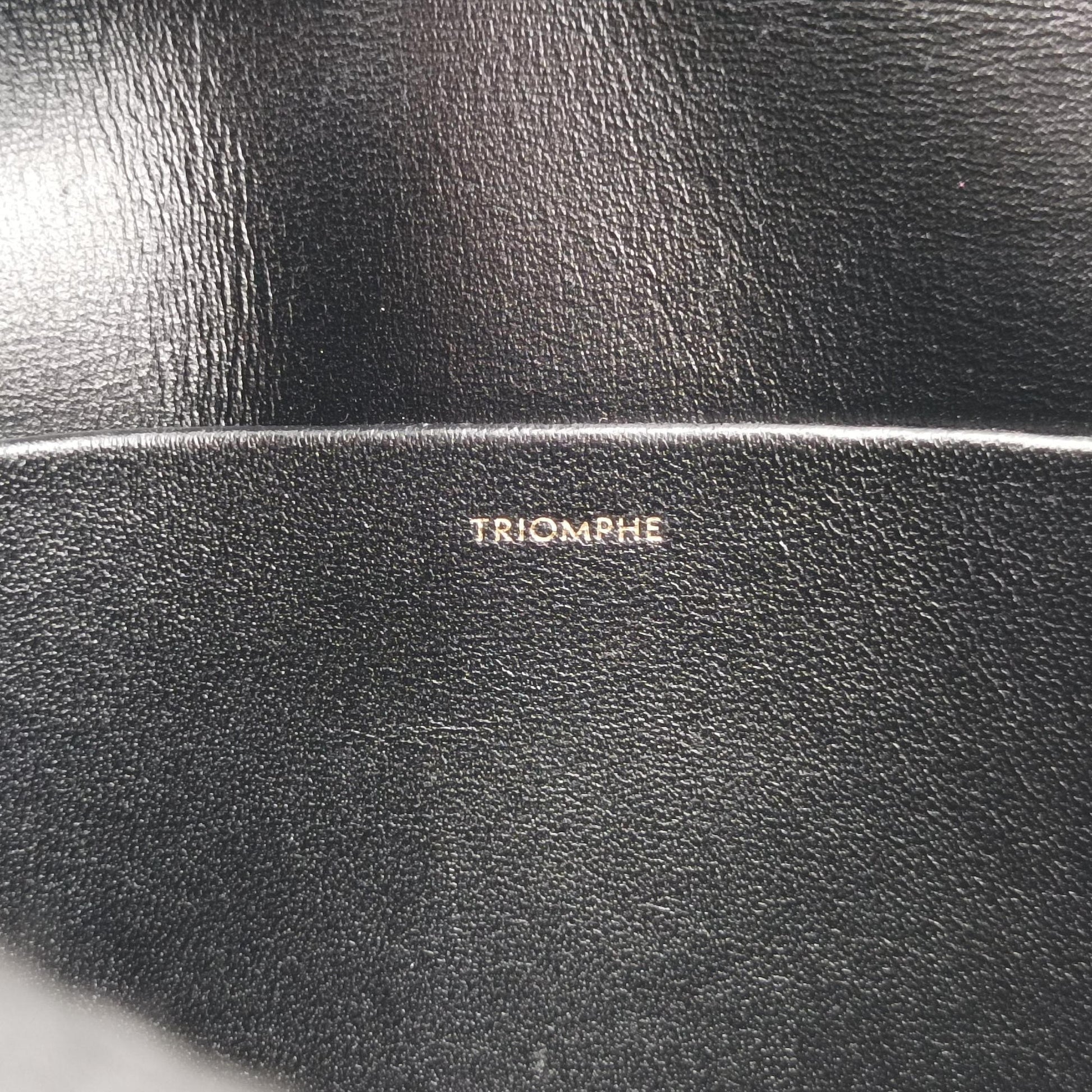 Teen Triomphe Black Leather W-CU-2281ティーン トリオンフ ブラック レザー W-CU-2281