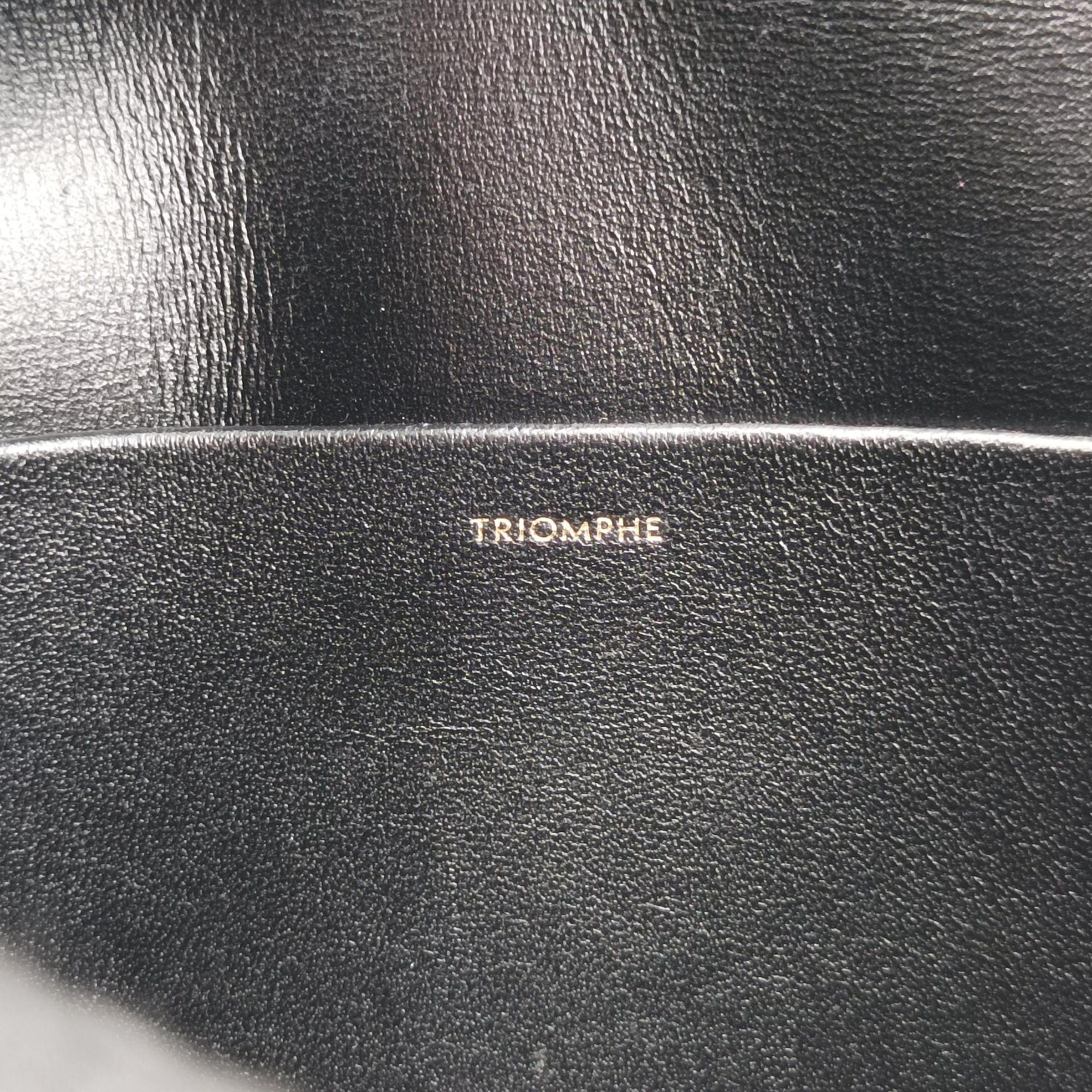 Teen Triomphe Black Leather W-CU-2281ティーン トリオンフ ブラック レザー W-CU-2281