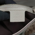 Web Treasure Flap White×Multicolour Leather×Canvas 145999 ウェブ トレジャー フラップ ホワイト レザー×キャンバス 145999 