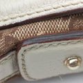 Web Treasure Flap White×Multicolour Leather×Canvas 145999 ウェブ トレジャー フラップ ホワイト レザー×キャンバス 145999 