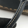31 Rue Cambon Graffiti Mini Boston Beige × Black Coated Canvas 1103321331ルカンボン グラフィティ ミニボストン ベージュ × ブラック コーティングキャンバス 11033213
