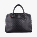 Guccissima Briefcase Business Black Leather 328937 H017539867グッチシマ ブリーフケース ビジネス ブラック レザー 328937 H017539867