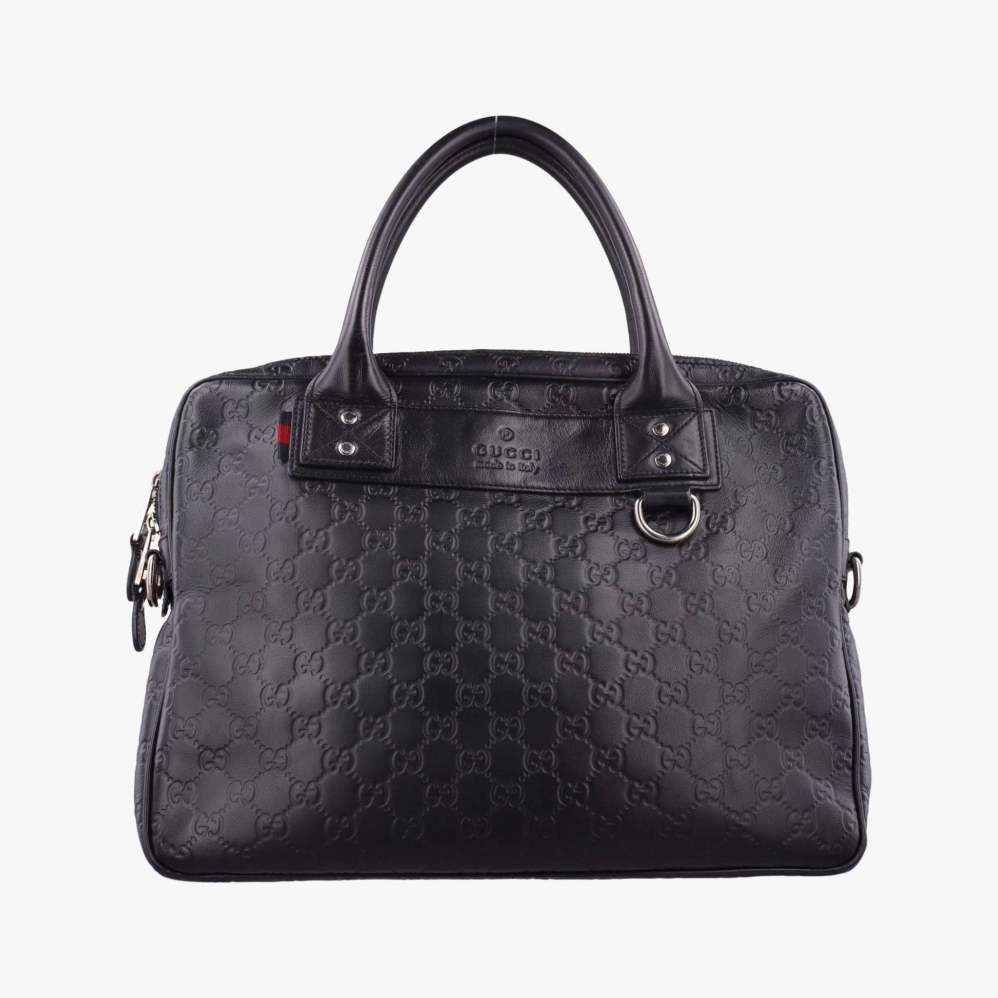 Guccissima Briefcase Business Black Leather 328937 H017539867グッチシマ ブリーフケース ビジネス ブラック レザー 328937 H017539867