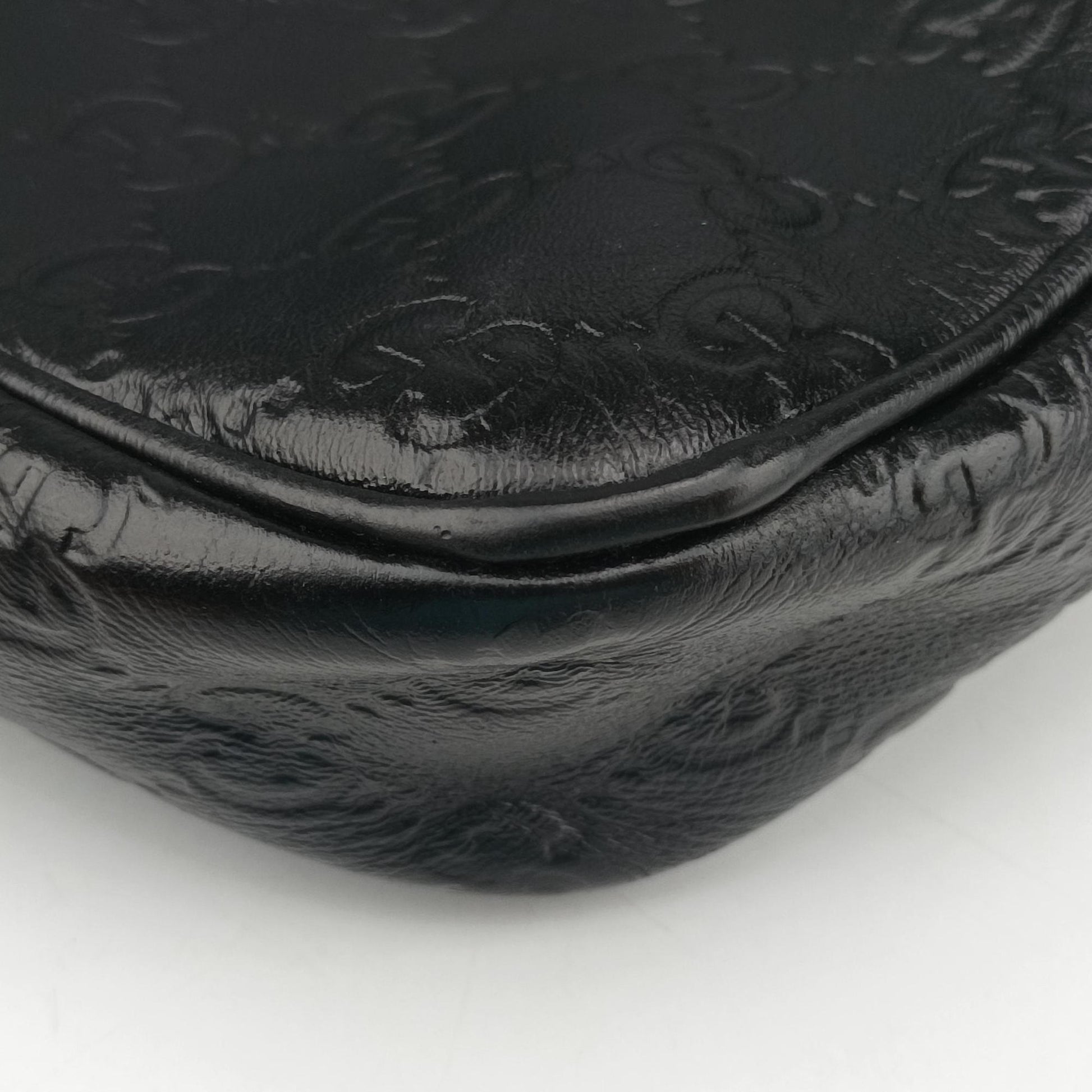 Guccissima Briefcase Business Black Leather 328937 H017539867グッチシマ ブリーフケース ビジネス ブラック レザー 328937 H017539867