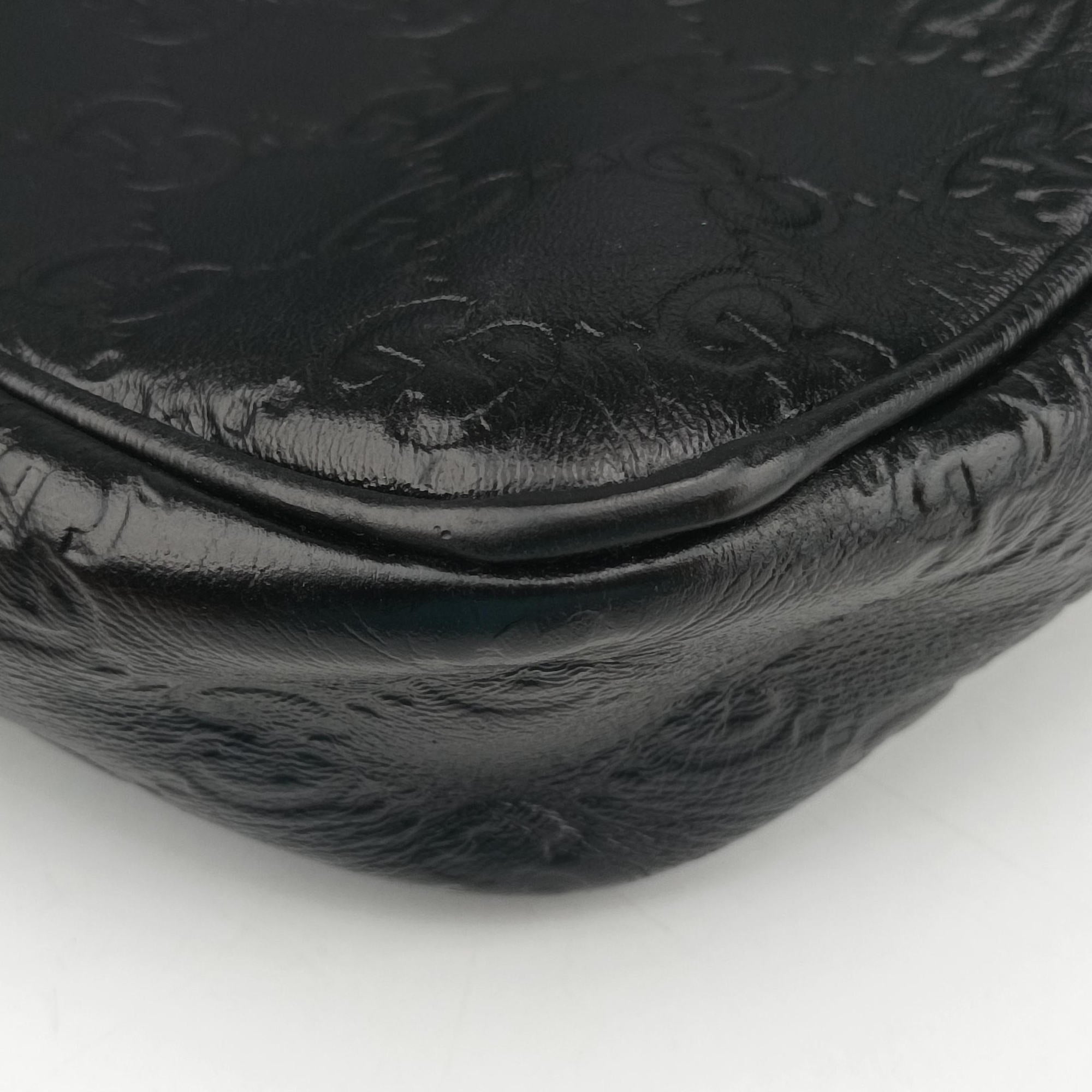 Guccissima Briefcase Business Black Leather 328937 H017539867グッチシマ ブリーフケース ビジネス ブラック レザー 328937 H017539867