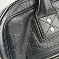 Guccissima Briefcase Business Black Leather 328937 H017539867グッチシマ ブリーフケース ビジネス ブラック レザー 328937 H017539867