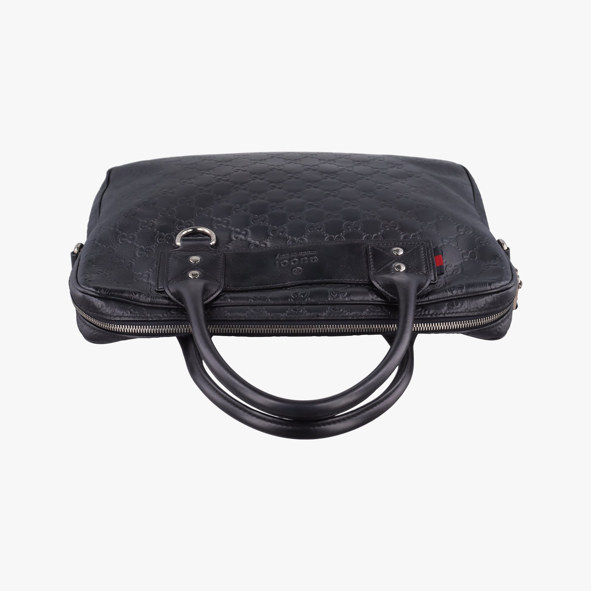 Guccissima Briefcase Business Black Leather 328937 H017539867グッチシマ ブリーフケース ビジネス ブラック レザー 328937 H017539867