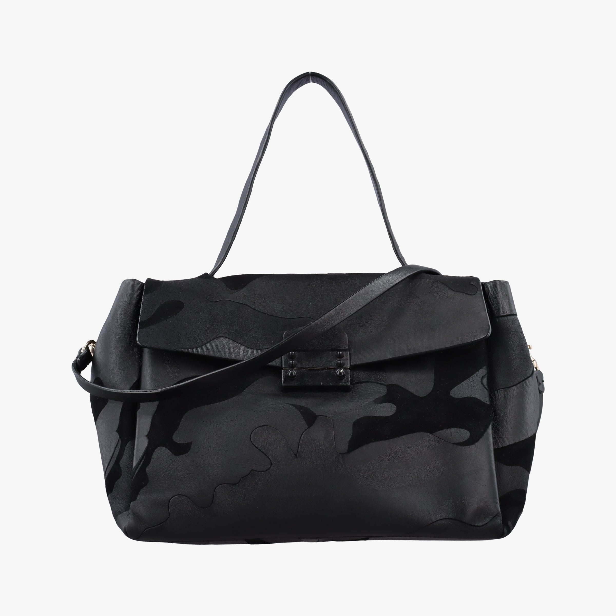 Rockstud Black Canvas×Leather BL-J922NA70ロックスタッズ ブラック キャンバス×レザー BL-J922NA70