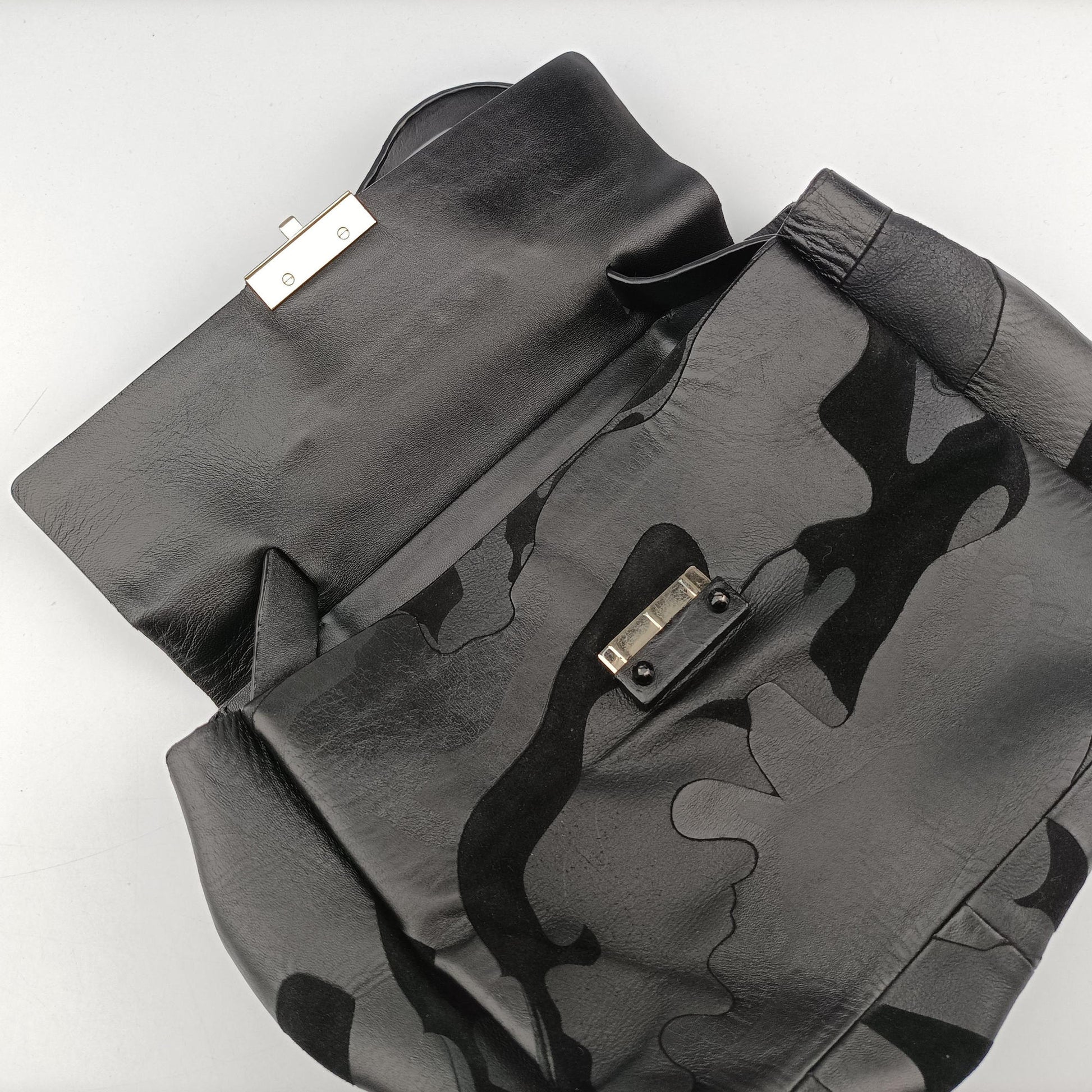 Rockstud Black Canvas×Leather BL-J922NA70ロックスタッズ ブラック キャンバス×レザー BL-J922NA70