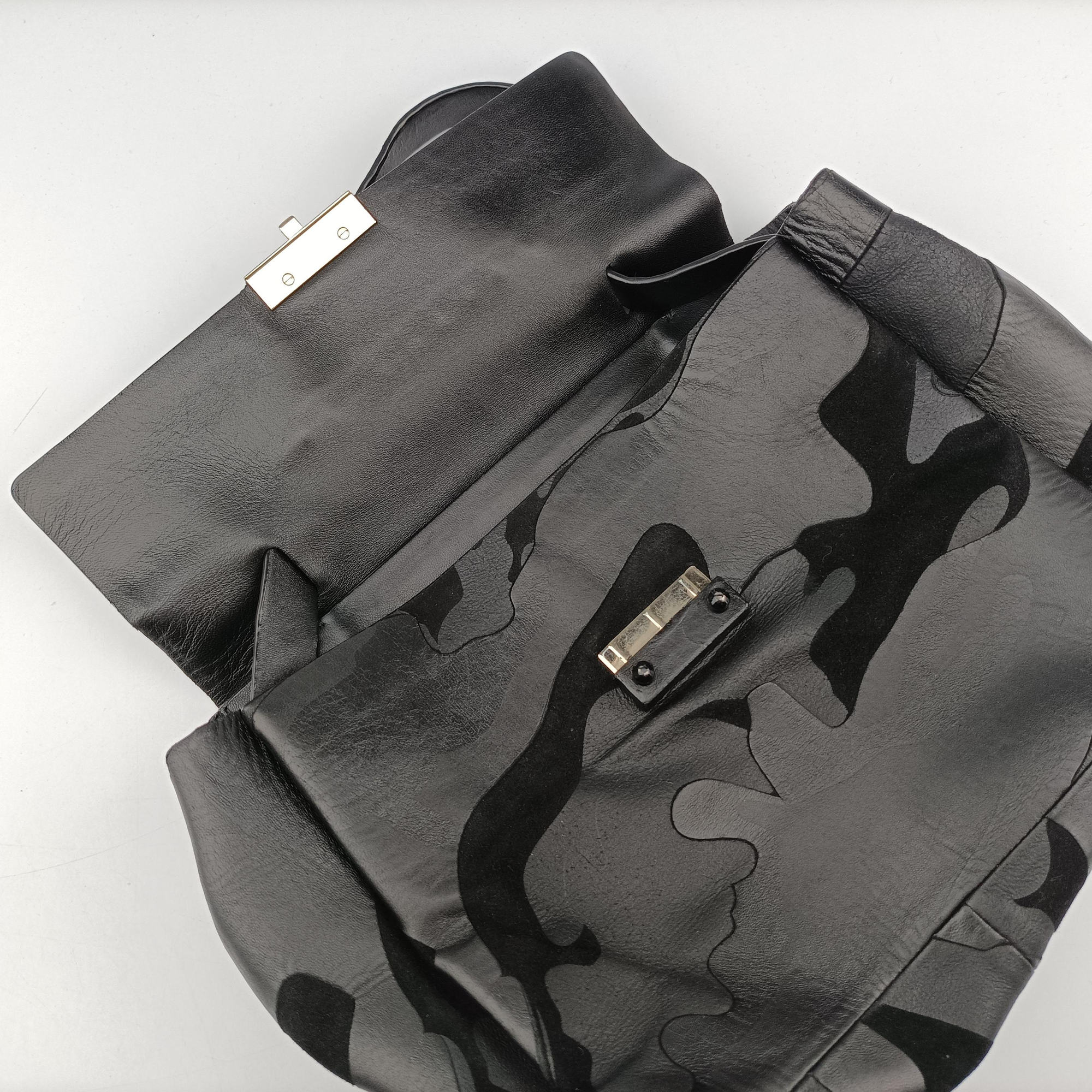Rockstud Black Canvas×Leather BL-J922NA70ロックスタッズ ブラック キャンバス×レザー BL-J922NA70