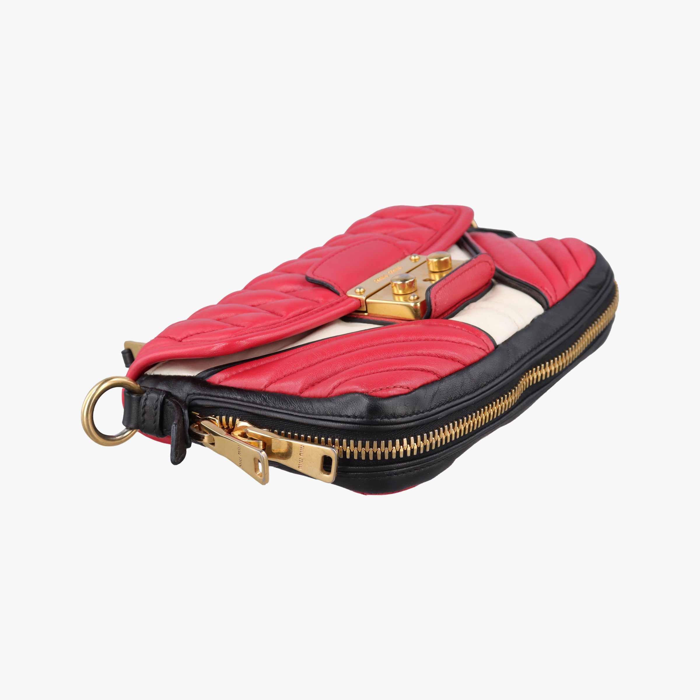 NAPPA BIKER Red × Black Leather 5BD062 194/Aナッパ バイカー レッド × ブラック レザー 5BD062 194/A