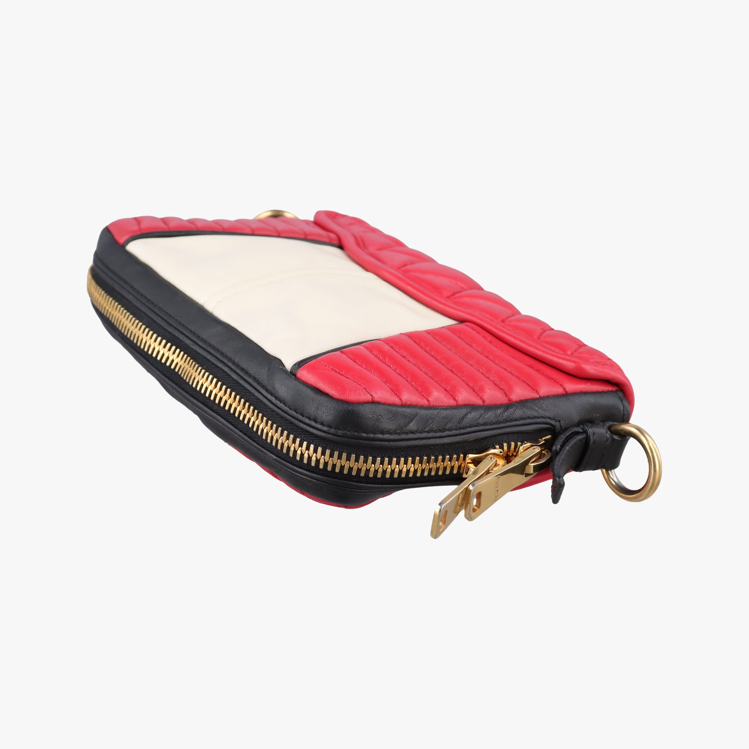 NAPPA BIKER Red × Black Leather 5BD062 194/Aナッパ バイカー レッド × ブラック レザー 5BD062 194/A