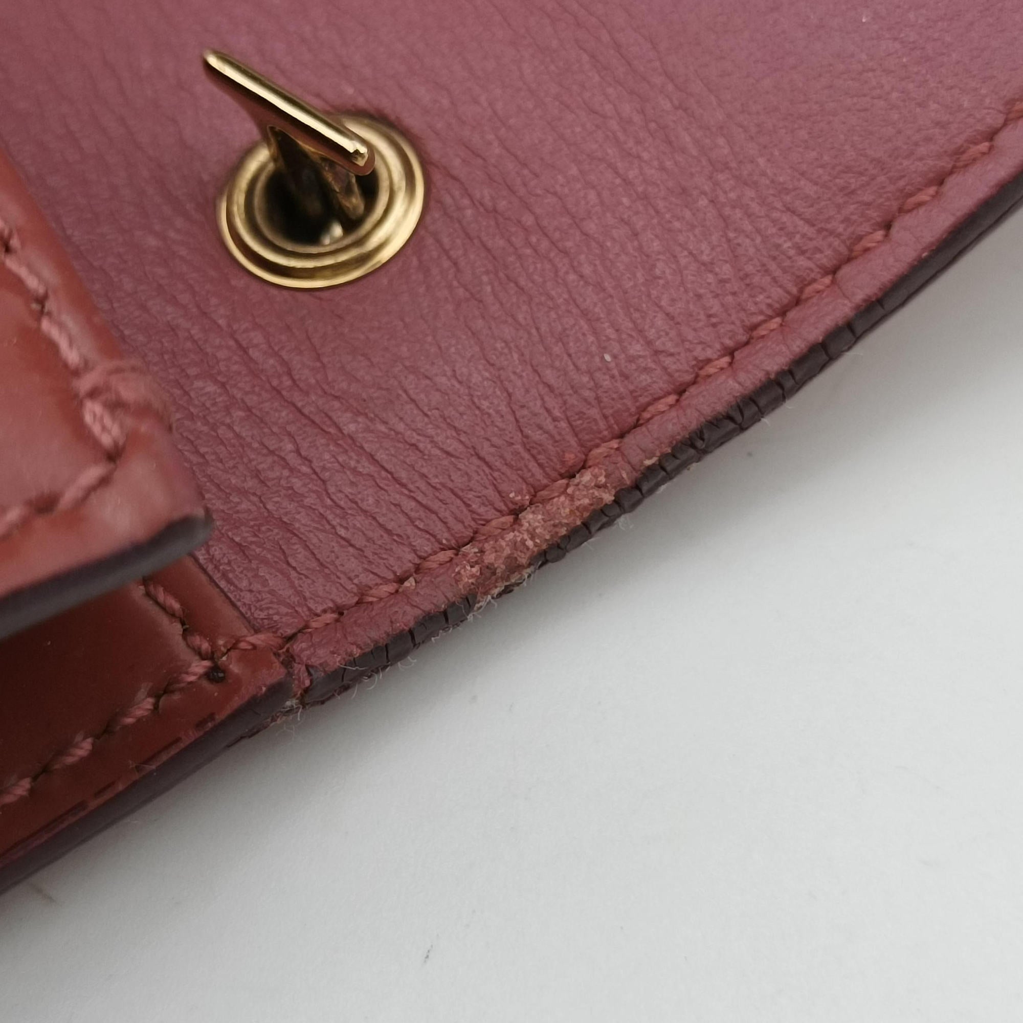 Ginny Vara Red Leather AU-22/B558ジニー ヴァラ レッド レザー AU-22/B558