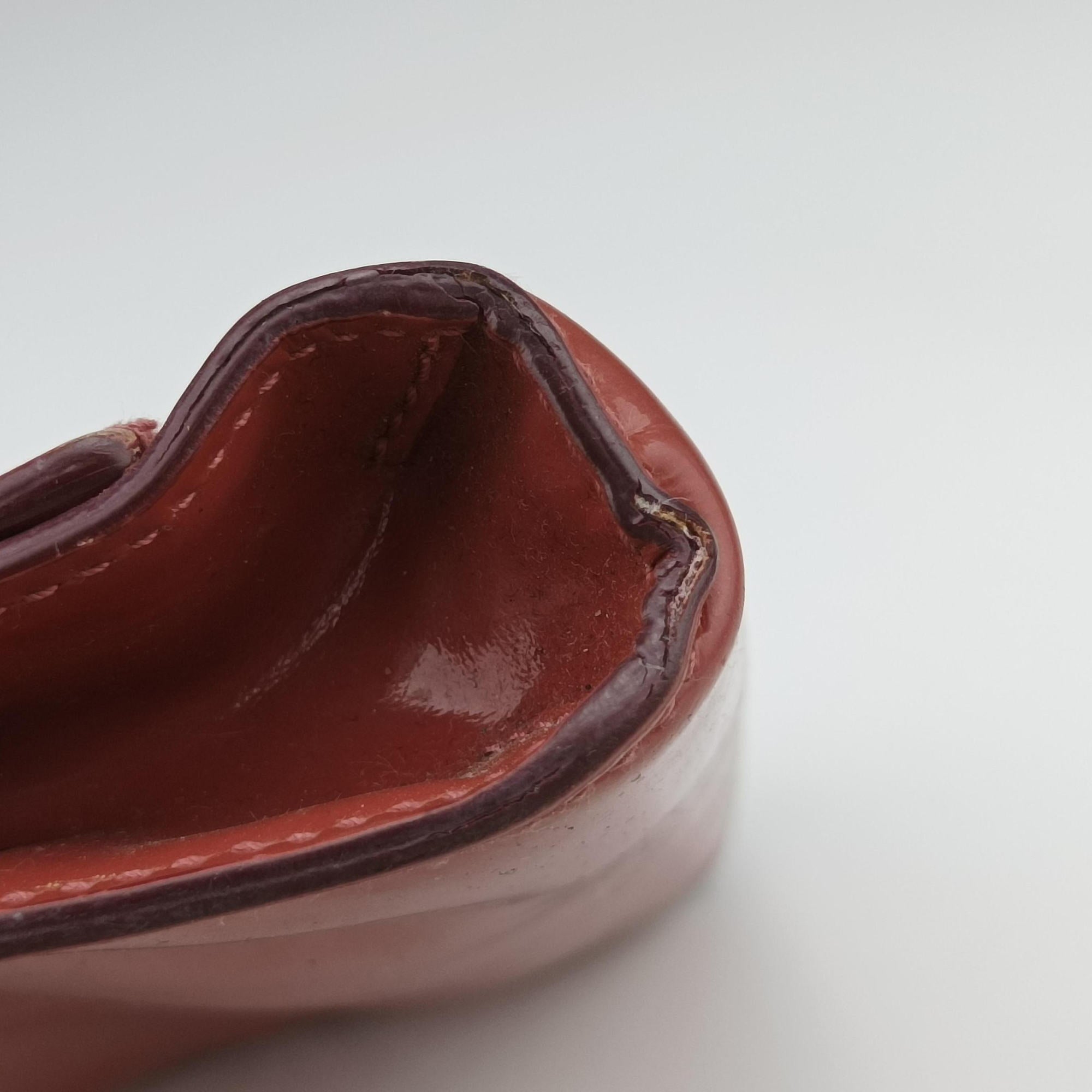 Ginny Vara Red Leather AU-22/B558ジニー ヴァラ レッド レザー AU-22/B558