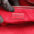 Twin Pocket Winged Tote Red Leather BN2619 117ツイン ポケット ウィング トート レッド レザー BN2619 117