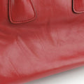 Twin Pocket Winged Tote Red Leather BN2619 117ツイン ポケット ウィング トート レッド レザー BN2619 117