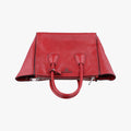 Twin Pocket Winged Tote Red Leather BN2619 117ツイン ポケット ウィング トート レッド レザー BN2619 117