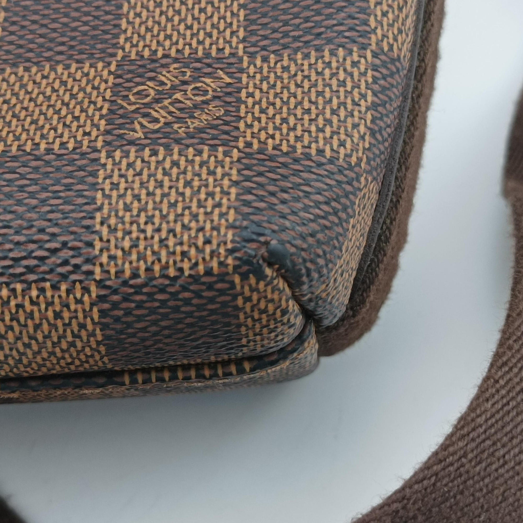 Trotter Bobur EBENE Damier Canvas N41135 BA4171トロター ボブール エベヌ ダミエキャンバス N41135 BA4171