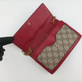 Queen Margaret Beige×Red×Navy PVC coated canvas×leather 476079 クィーンマーガレット ベージュ×レッド×ネイビー PVCコーティングキャンバス×レザー 476079 