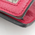 Queen Margaret Beige×Red×Navy PVC coated canvas×leather 476079 クィーンマーガレット ベージュ×レッド×ネイビー PVCコーティングキャンバス×レザー 476079 