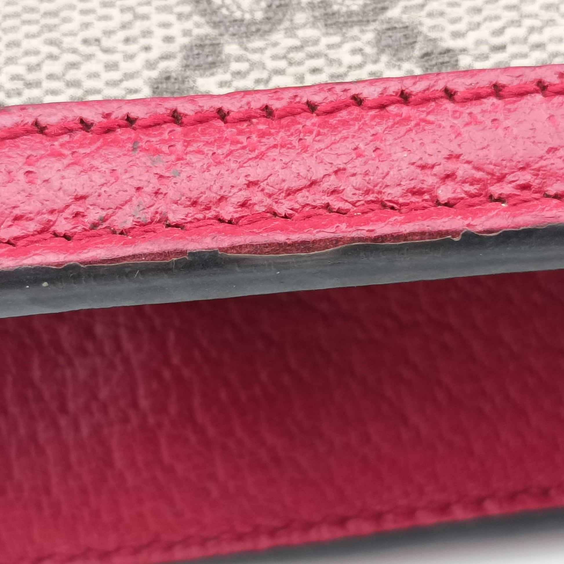 Queen Margaret Beige×Red×Navy PVC coated canvas×leather 476079 クィーンマーガレット ベージュ×レッド×ネイビー PVCコーティングキャンバス×レザー 476079 
