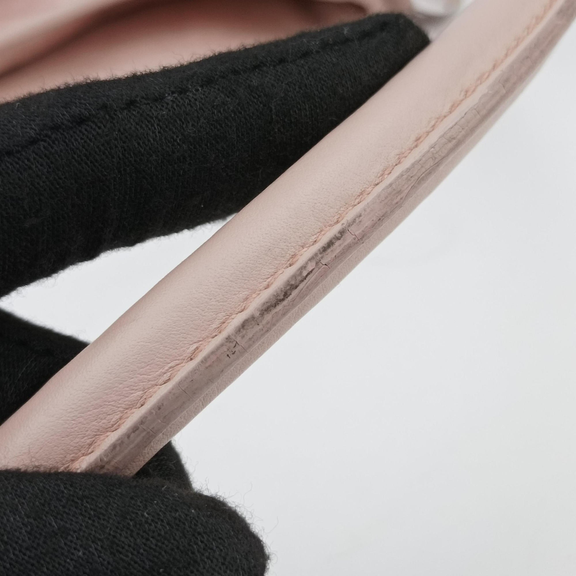 Lovely Trotter Pink Cotton Canvas × Leather 08-BO-1026ラブリー トロッター ピンク コットンキャンバス ×レザー 08-BO-1026