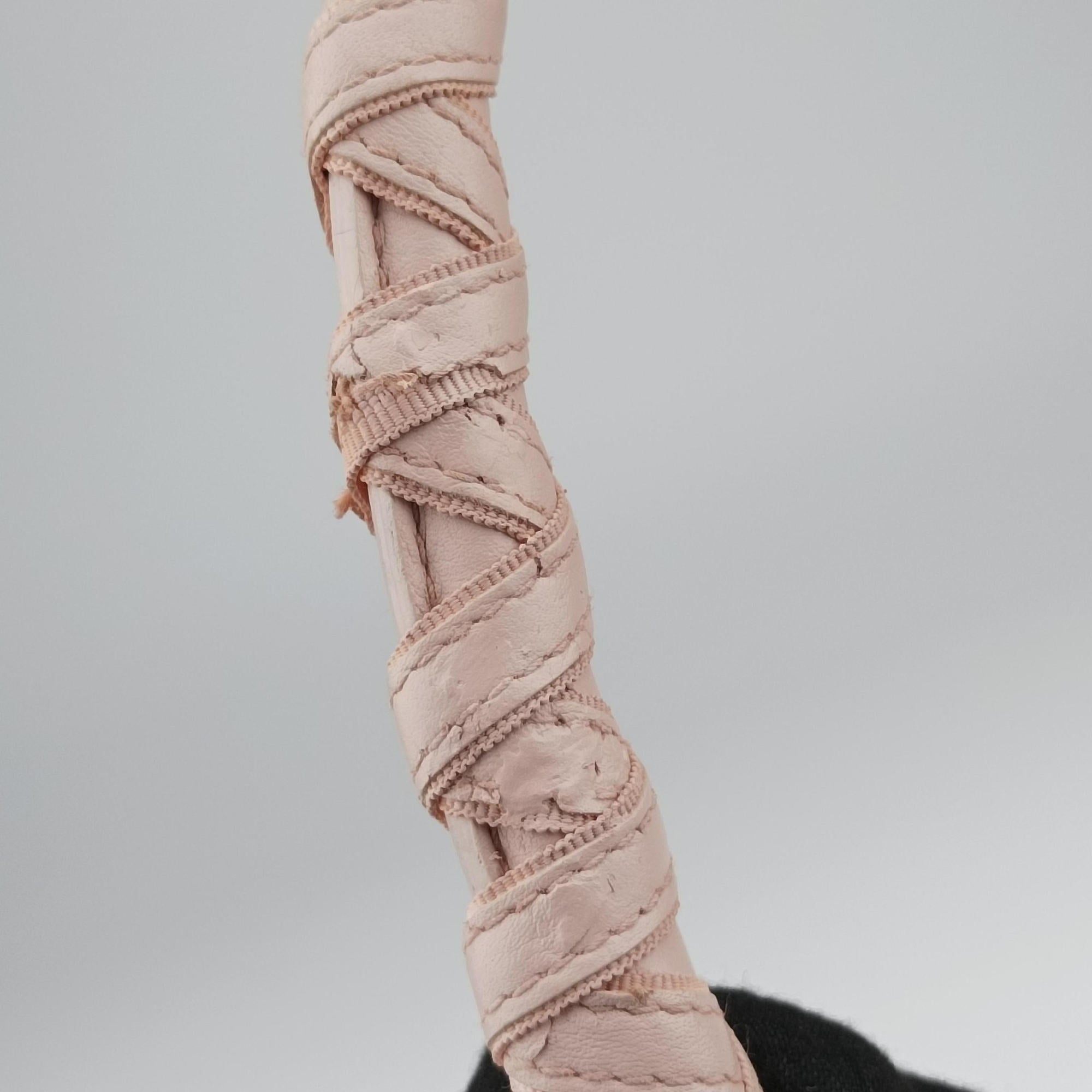 Lovely Trotter Pink Cotton Canvas × Leather 08-BO-1026ラブリー トロッター ピンク コットンキャンバス ×レザー 08-BO-1026