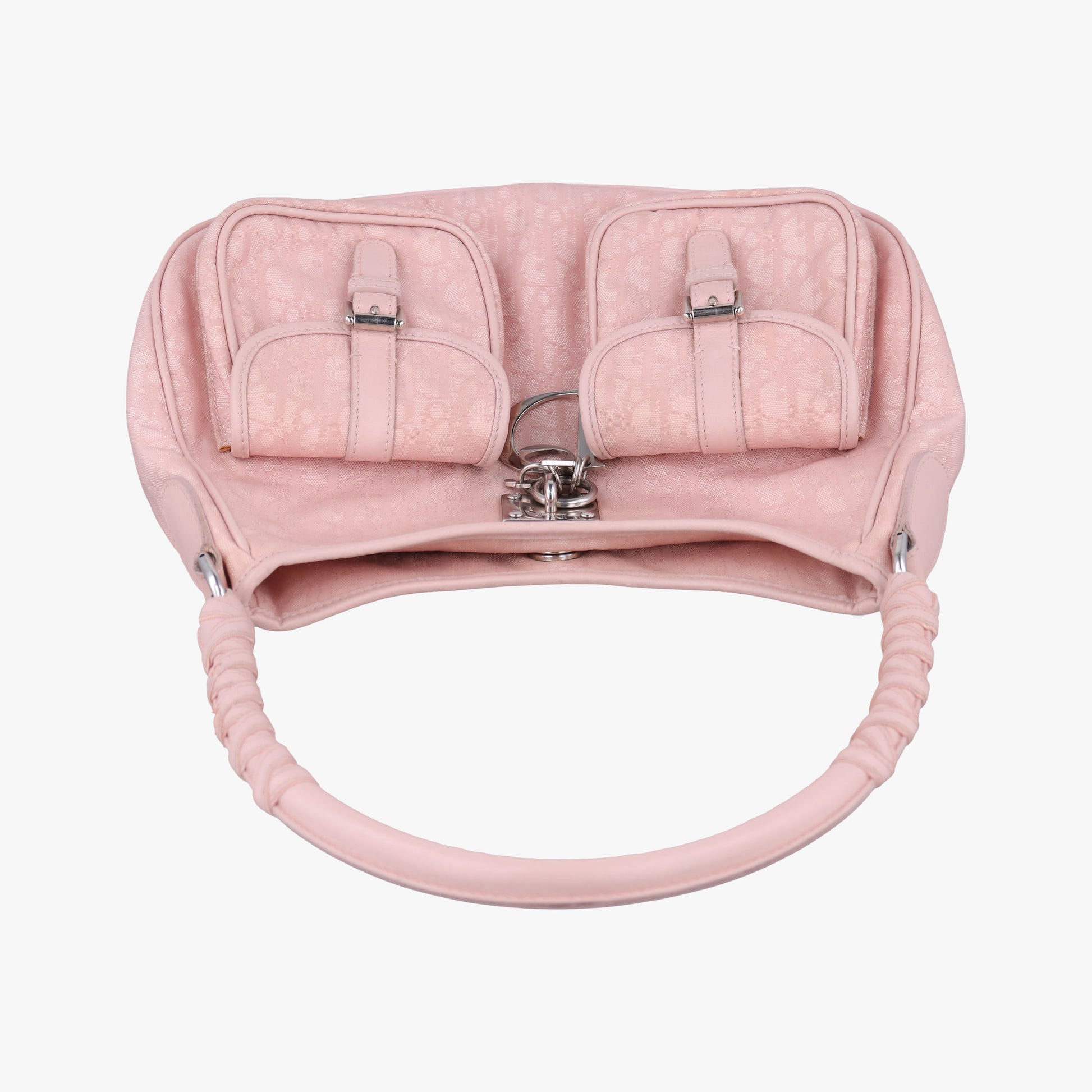 Lovely Trotter Pink Cotton Canvas × Leather 08-BO-1026ラブリー トロッター ピンク コットンキャンバス ×レザー 08-BO-1026