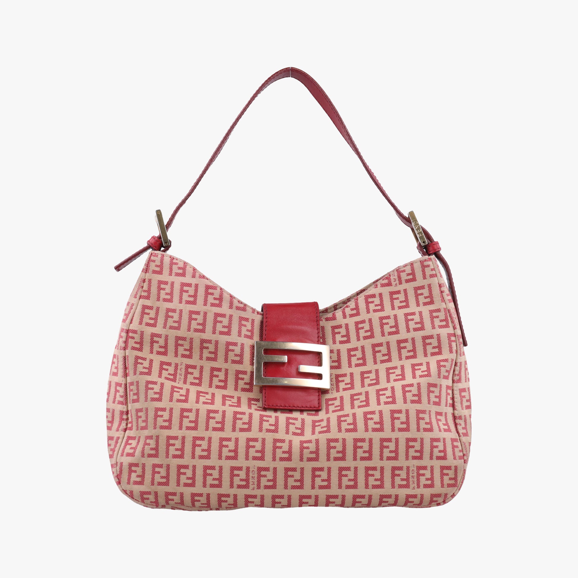 Zucchino Beige x Red canvas xLeather 8BR036 2354/8BR036/LPN/049ズッキーノ柄 ベージュ×レッド キャンバス x レザー 8BR036 2354/8BR036/LPN/049