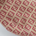 Zucchino Beige x Red canvas xLeather 8BR036 2354/8BR036/LPN/049ズッキーノ柄 ベージュ×レッド キャンバス x レザー 8BR036 2354/8BR036/LPN/049