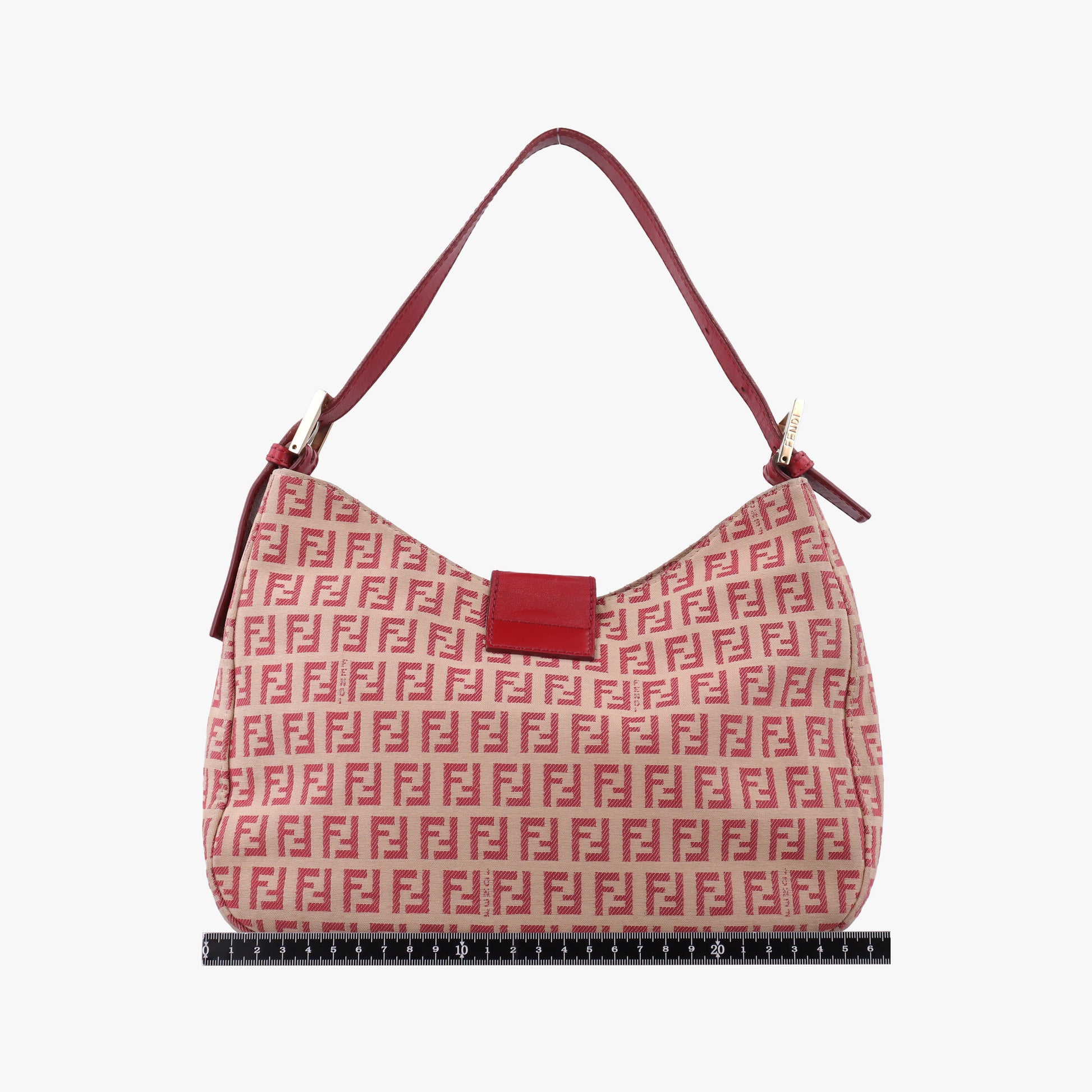 Zucchino Beige x Red canvas xLeather 8BR036 2354/8BR036/LPN/049ズッキーノ柄 ベージュ×レッド キャンバス x レザー 8BR036 2354/8BR036/LPN/049