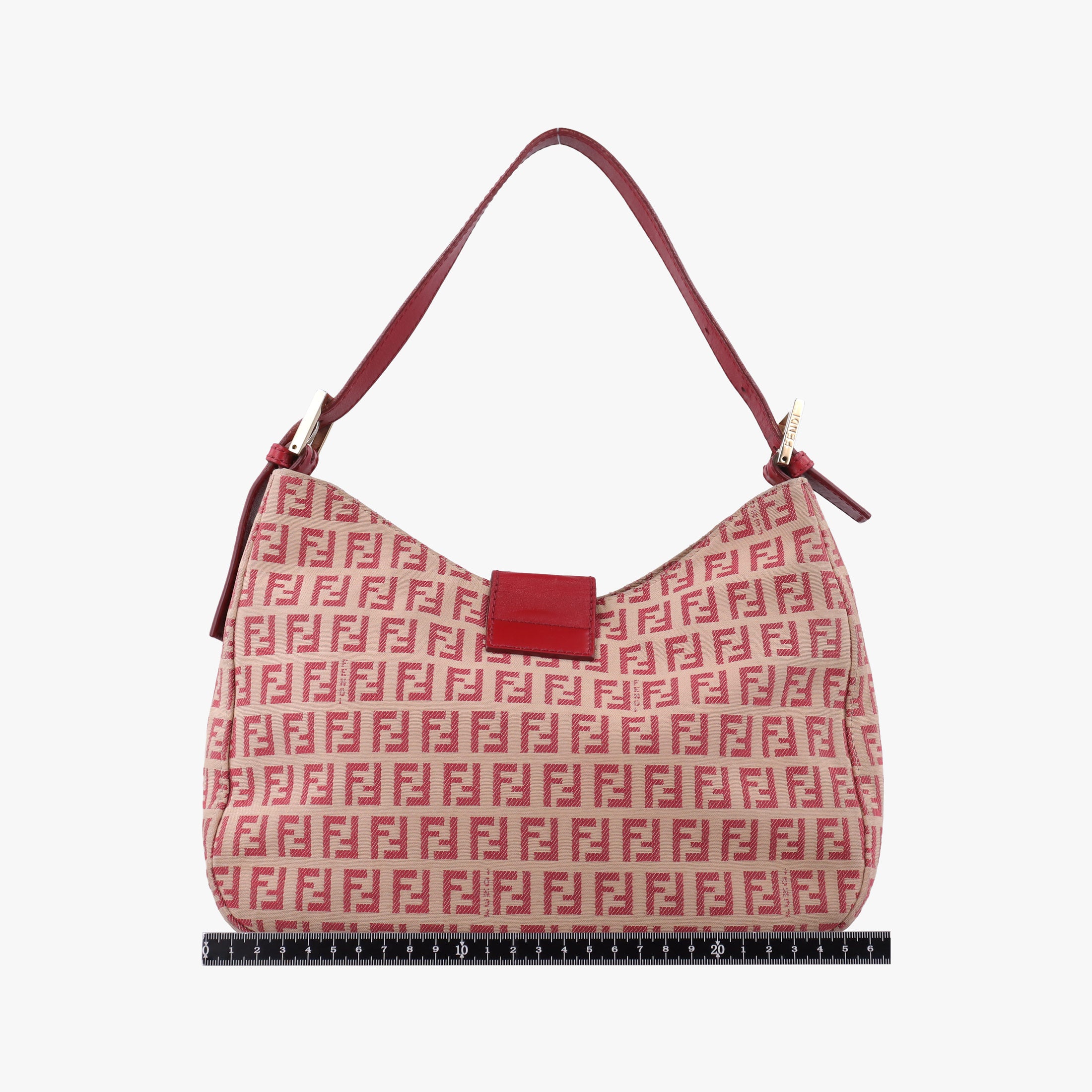 Zucchino Beige x Red canvas xLeather 8BR036 2354/8BR036/LPN/049ズッキーノ柄 ベージュ×レッド キャンバス x レザー 8BR036 2354/8BR036/LPN/049
