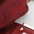 Zucchino Beige x Red canvas xLeather 8BR036 2354/8BR036/LPN/049ズッキーノ柄 ベージュ×レッド キャンバス x レザー 8BR036 2354/8BR036/LPN/049