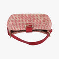 Zucchino Beige x Red canvas xLeather 8BR036 2354/8BR036/LPN/049ズッキーノ柄 ベージュ×レッド キャンバス x レザー 8BR036 2354/8BR036/LPN/049