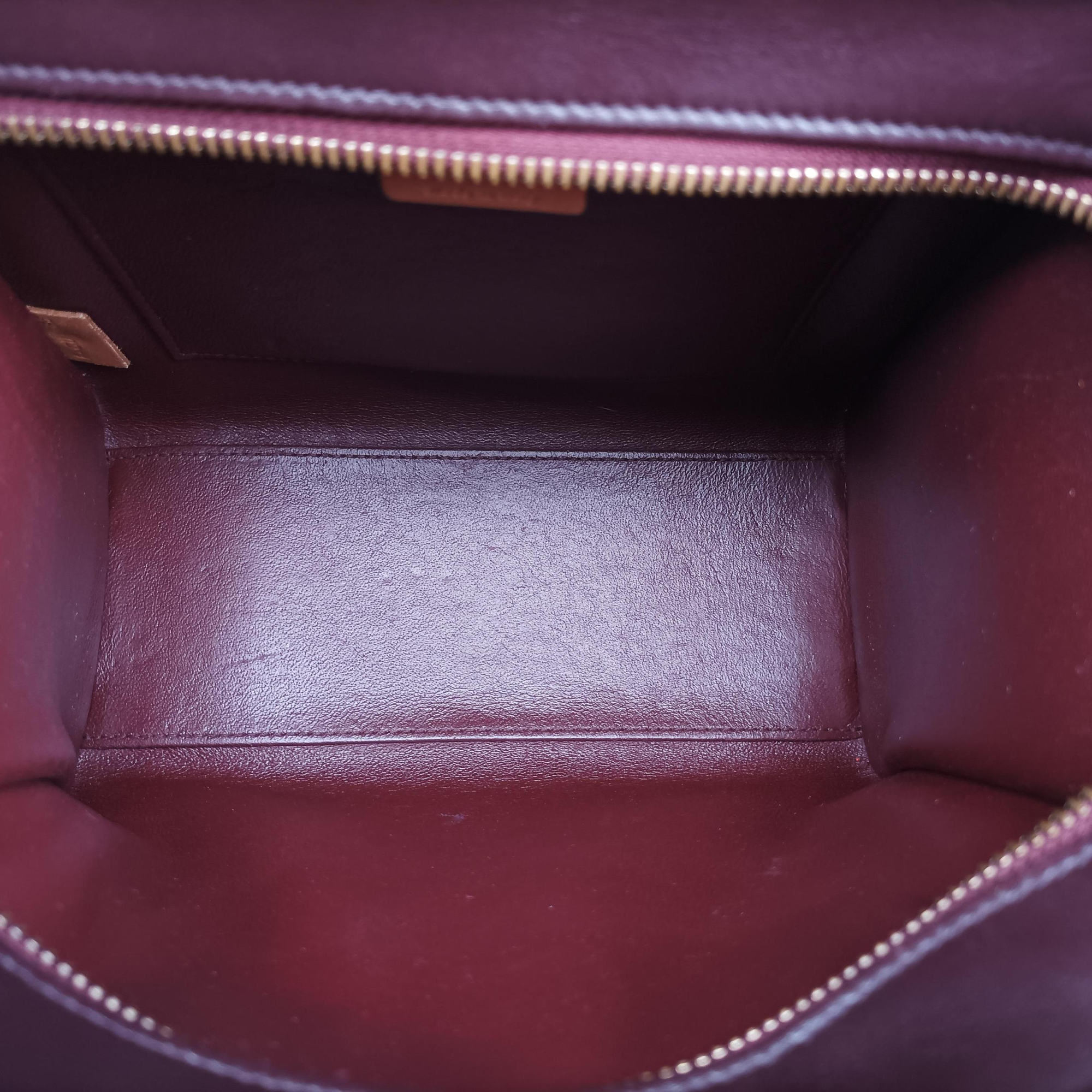 luggage nano shopper Pink beige×brown×black Leather F-CU-1185ラゲージナノショッパー ピンクベージュ×ブラウン×ブラック レザー F-CU-1185