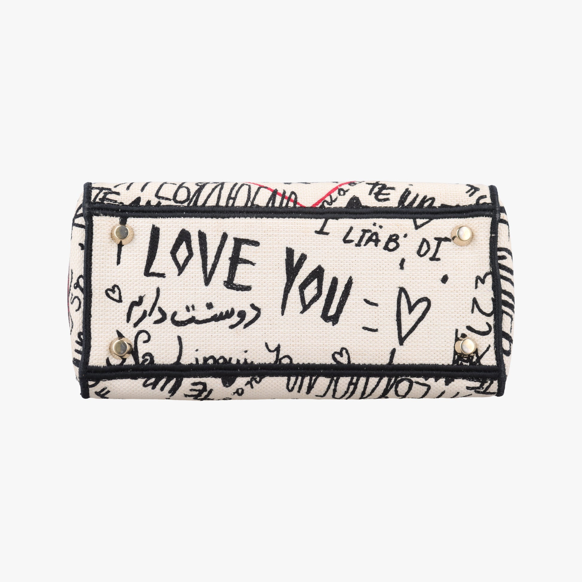 Lady D-Lite White ×Multicolor Canvas 50-MA-0260レディ D-ライト ホワイト ×マルチカラー キャンバス 50-MA-0260