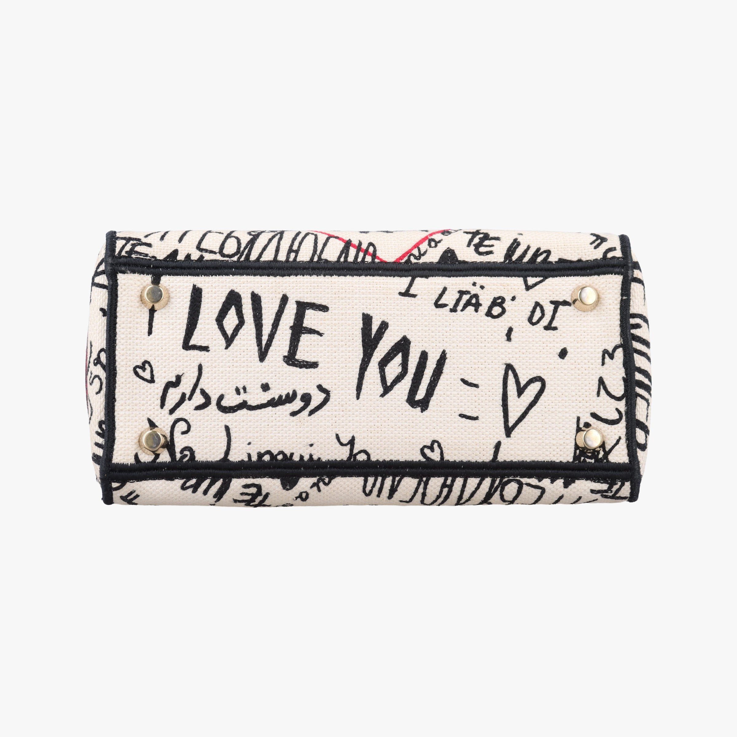 Lady D-Lite White ×Multicolor Canvas 50-MA-0260レディ D-ライト ホワイト ×マルチカラー キャンバス 50-MA-0260
